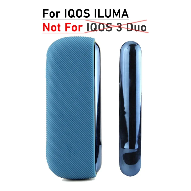 New Design 8 Colors Silicone Case Side Cover For IQOS ILUMA Full Protective Covere For IQOS 4 ILUMA Outer Accessories