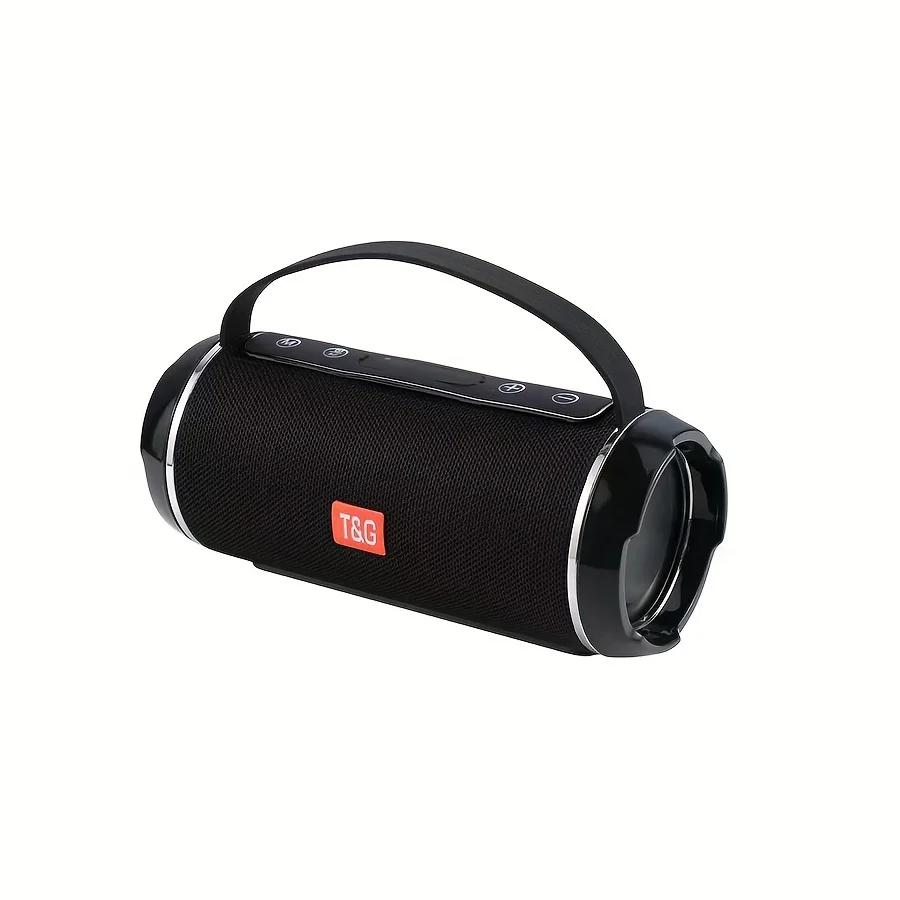 TG116C Tragbarer Kabelloser Lautsprecher, 5.3 Surround Sound, USB/TF/FM-Radio, 1200mAh Wiederaufladbarer Lithium-Akku