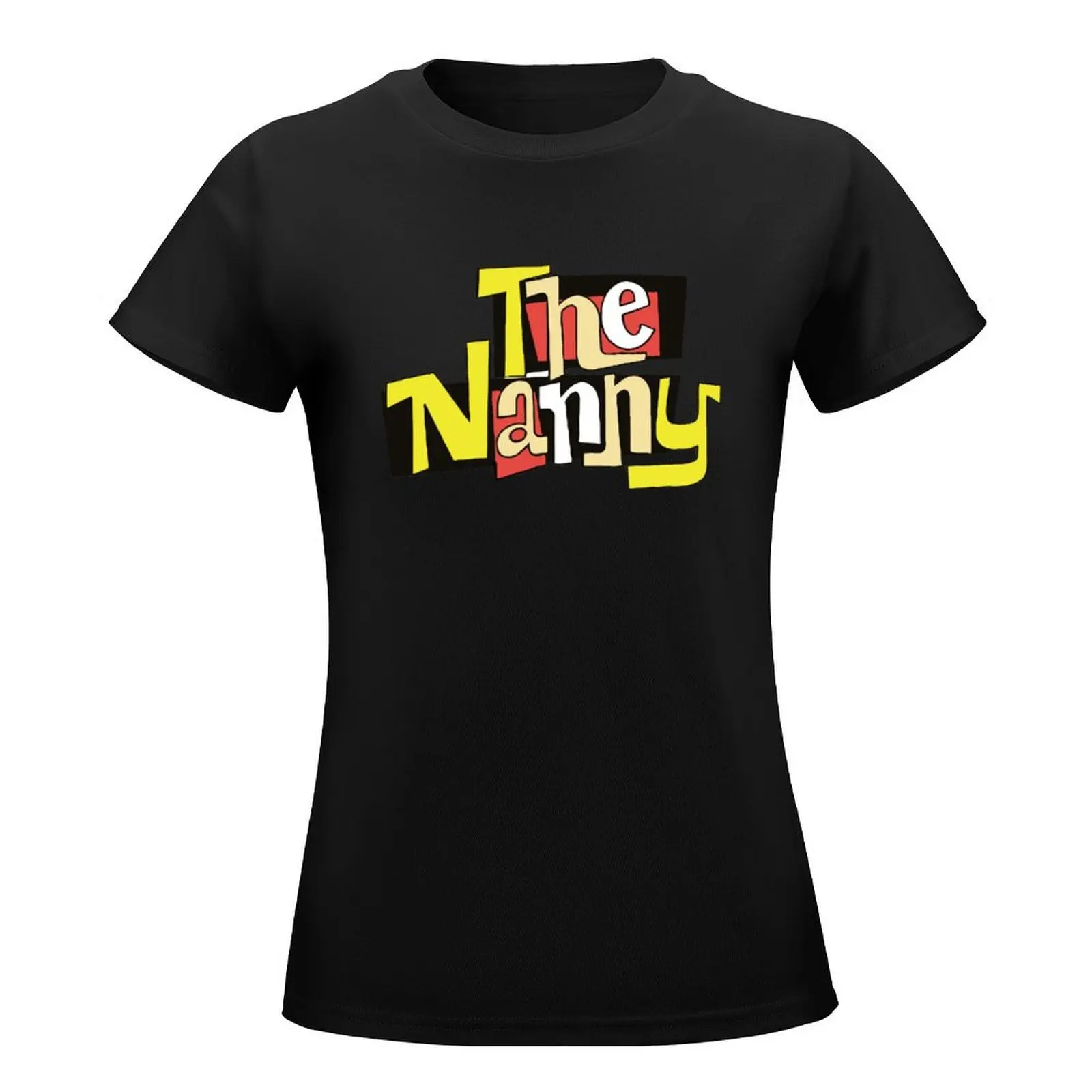 The Nanny 1990s 90s Retro Vintage T-Shirt female shirts graphic tees graphics t-shirt dress for Women plus size sexy