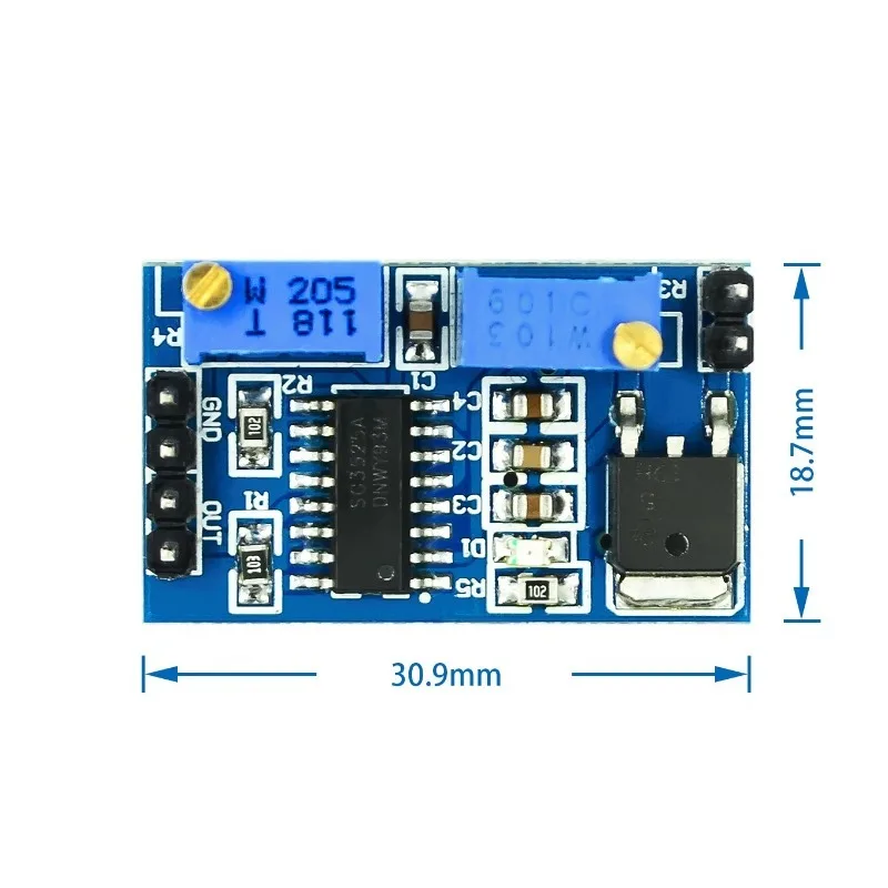 SG3525 PWM Controller Module DC 5V 12V 100HZ-100KHZ Adjustable Frequency Control Board DIY Electronic