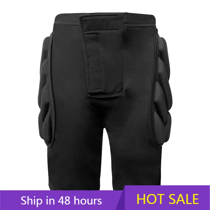 

POWER LEAP Unisex 3D Protective Shorts with Hip Pad Sports Gear for Snowboarding and Skiing
