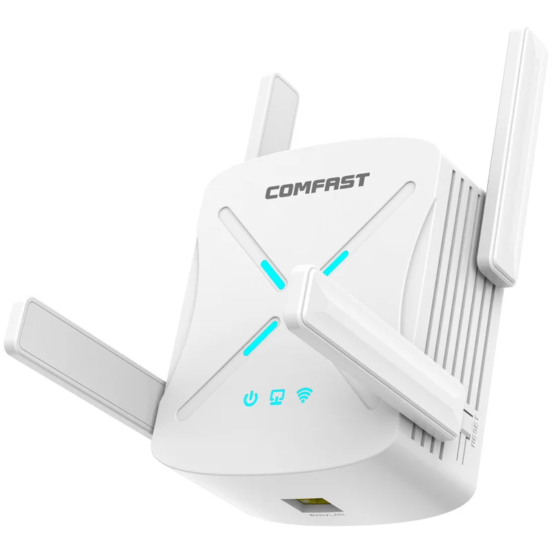 Imagem -06 - Comfast Cf-xr182 Ax1800 Wifi6 Repetidor sem Fio Duplo-faixa Ulrta Velocidade para Jogos Porta Gigabit Tri-core Antenas ap Roteador Malha