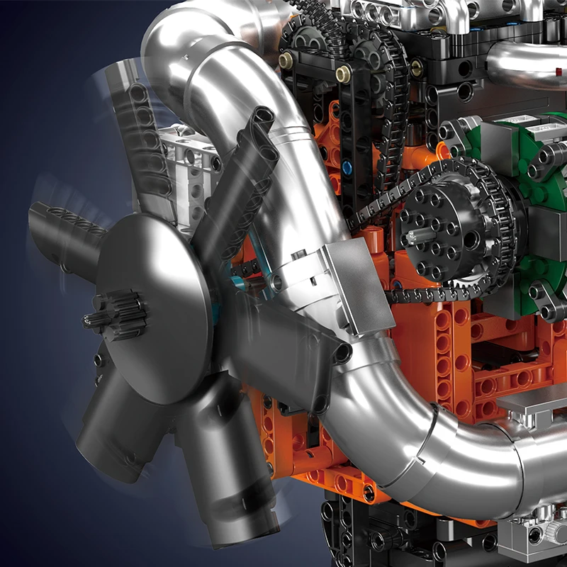 3236PCS Trcuk Motore Building Blocks Modello Simulato Cambio Assemblaggio Piccole Particelle Mattoni Giocattoli Educativi Regali di Festa Ottimi