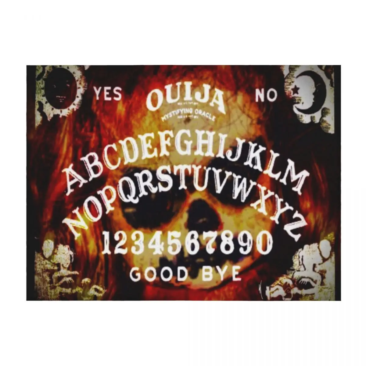 

Gracie Haunting A Ouija Board Throw Blanket sofa bed Extra Large Throw Vintage Blankets