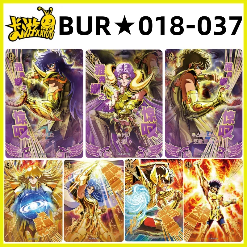 

2025 KA YOU Saint Seiya 4 Series Athena Redemption Limited Edition Rare Card BUR Full Set Children's Toy Birthday Gift