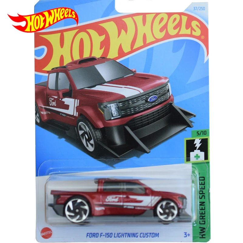 

2024 оригинальный автомобиль Hot Wheels Ford F-150 молния детские игрушки для мальчиков 1/64 литые модели автомобилей игрушки Детский подарок