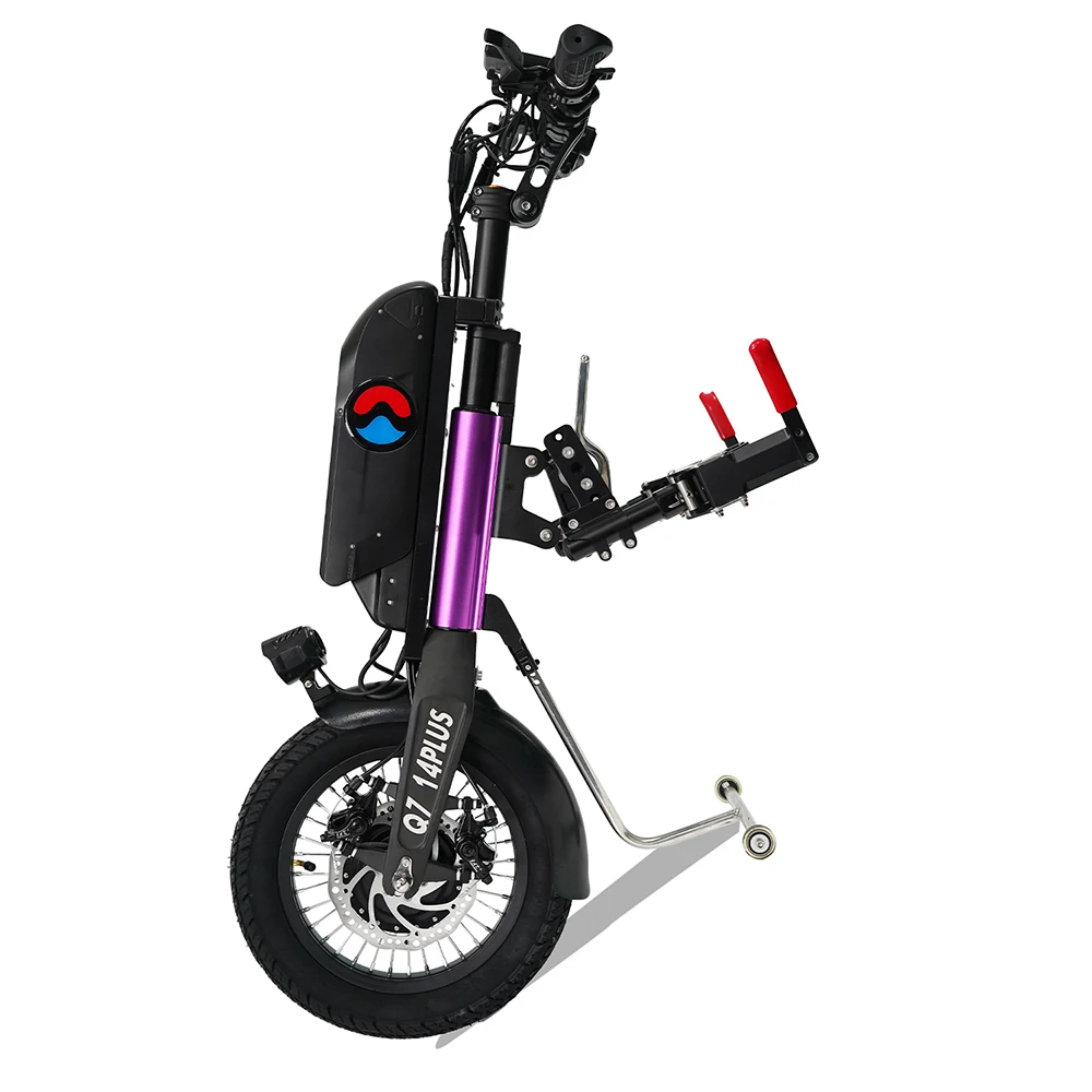 Disabled trailer head front-end front-drive traction