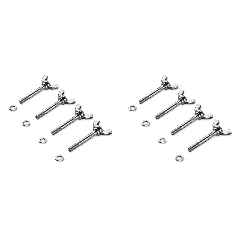 

A02M-Stilts комплект болтов крыла, сменные аксессуары для декора для гипсокартона, 8 упаковок