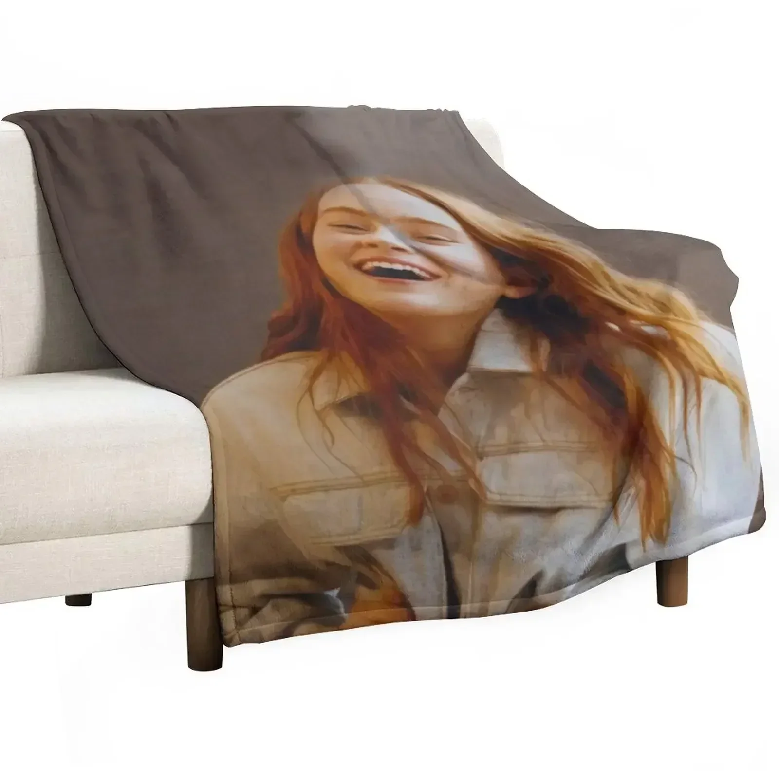 best cute design-14 Throw Blanket Luxury Brand Thermal Polar Plaid Luxury Designer Loose Blankets