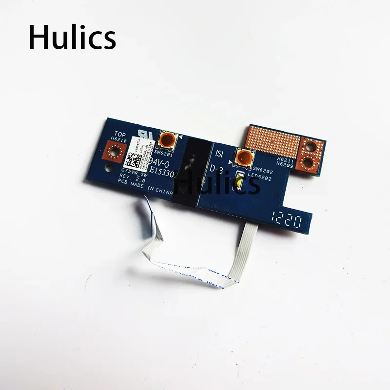 

Hulics Used FOR Asus ROG G75VW Power Button ON / OFF Board W/ Cable 69N0MBG10D01-01
