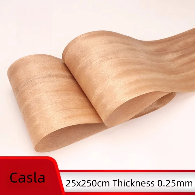 Natural Caslar Wood Doors Wooden Decorations Home Furniture Decoration Pasting real wood veneer25x250cm Thickness 0.25mm