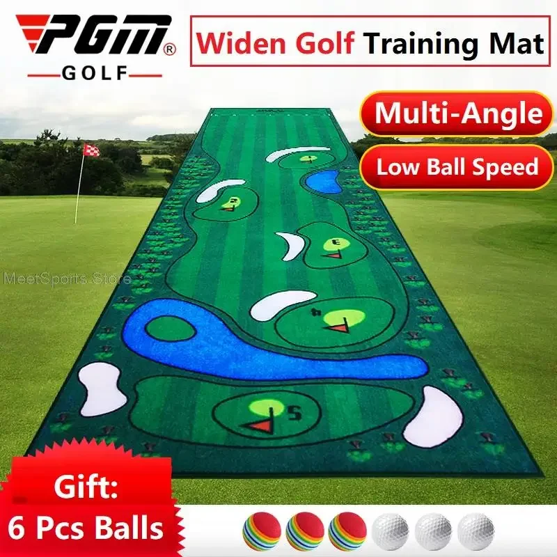 3M Indoor Outdoor Training Golf Hitting Carpet Mini Putting Ball Pad Practice Mat Anti-Slip Golf Mat High Quality Velevt Blanket