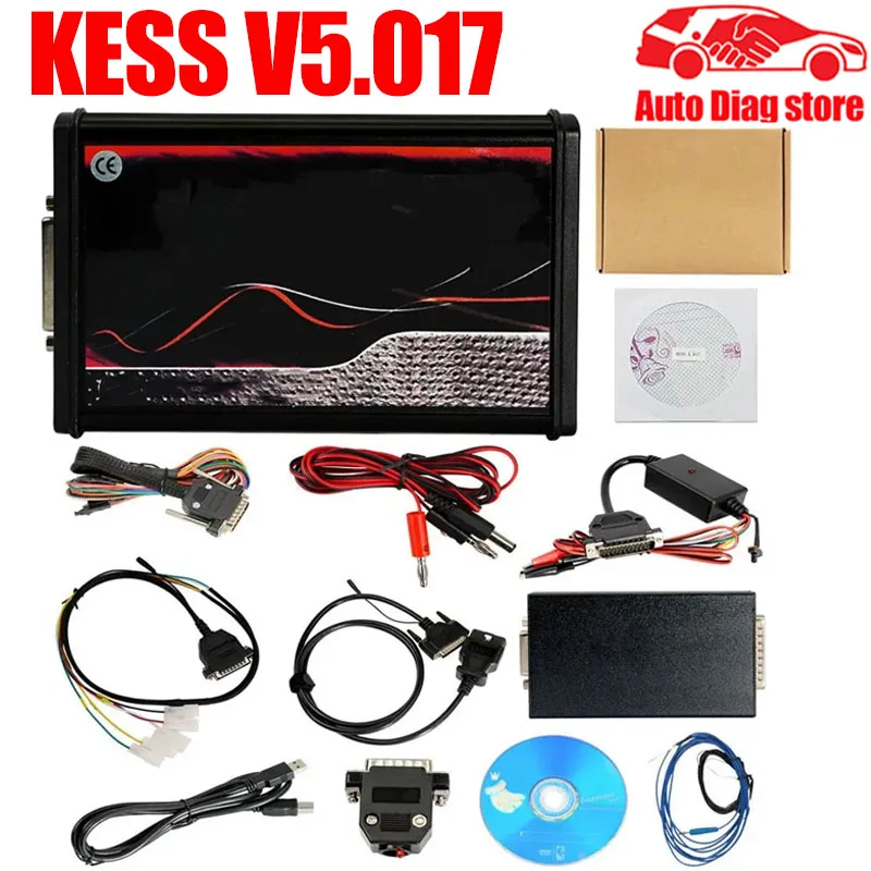 

K-ess V2 5.017 V2.80 KESS K-TAG KTAG Online EU Red ECU Programmer BDM Frame OBD2 Chip Tunig Scanner For Car/Truck Diagnostic Too