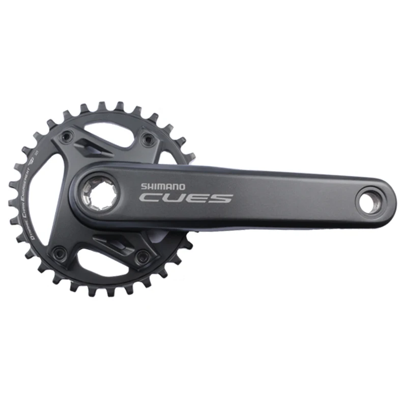 SHIMANO CUES FC-U6000-1 2-PIECE CRANKSET 2-PIECE CRANKSET 1x11/10/9 Speed DYNAMIC CHAIN ENGAGEMENT+ 170 32T Original Shimano