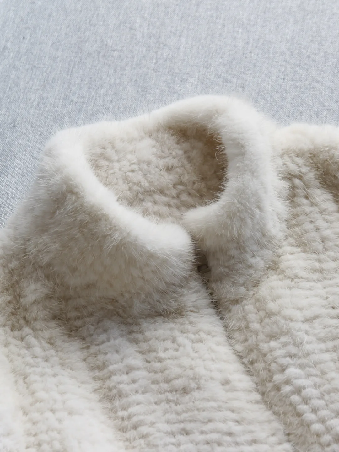 2025 jaqueta de pele de vison importada gola alta jaqueta dupla face espessada tecido moda silhueta casaco de pele feminino