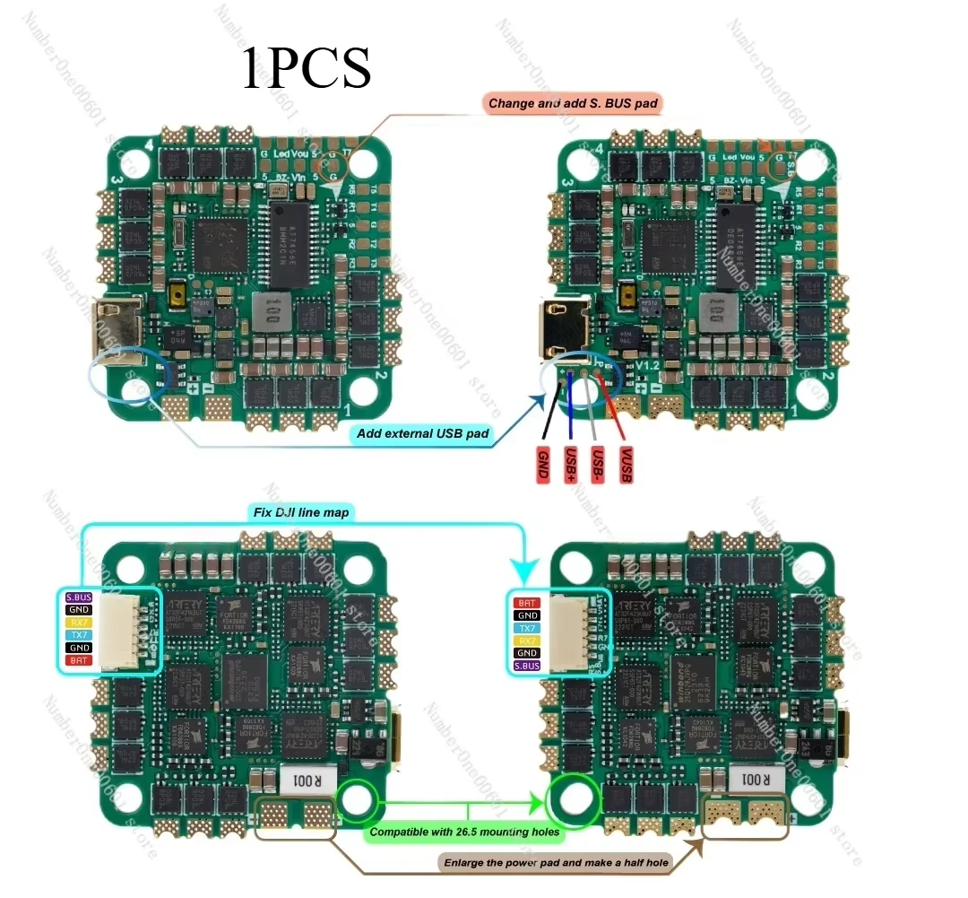 32-bit flight controller ESC integrated traverser