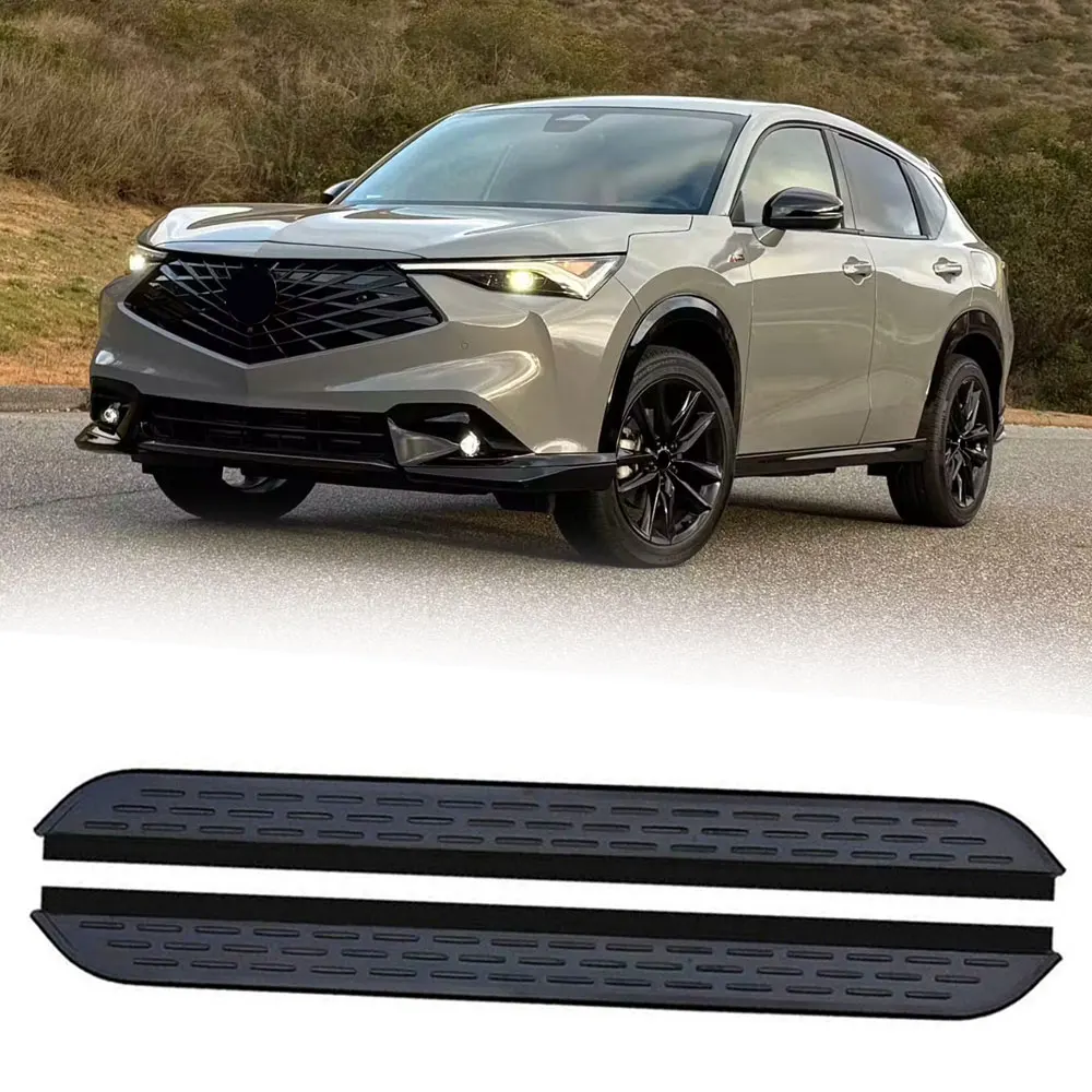 

2PCS Fits for All New Acura ADX 2025 Fixed Door Side Step Running Board Nerf Bar Foot Step Protector with Brackets