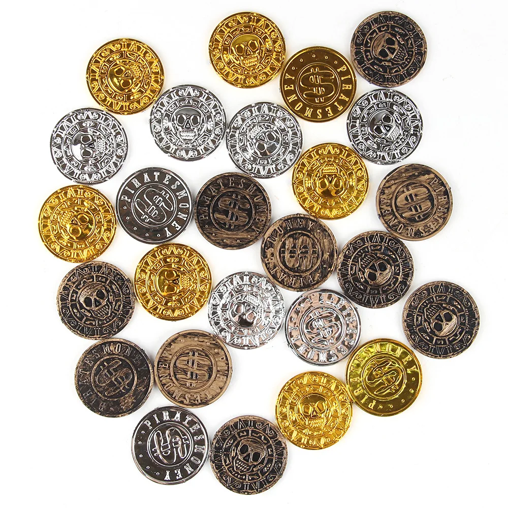 

Bronze Pirate Gold Coin Silver Bronze Par Decoration Carnival loween Prop Toy Top Spinners Long Pants Summer Inner Wear