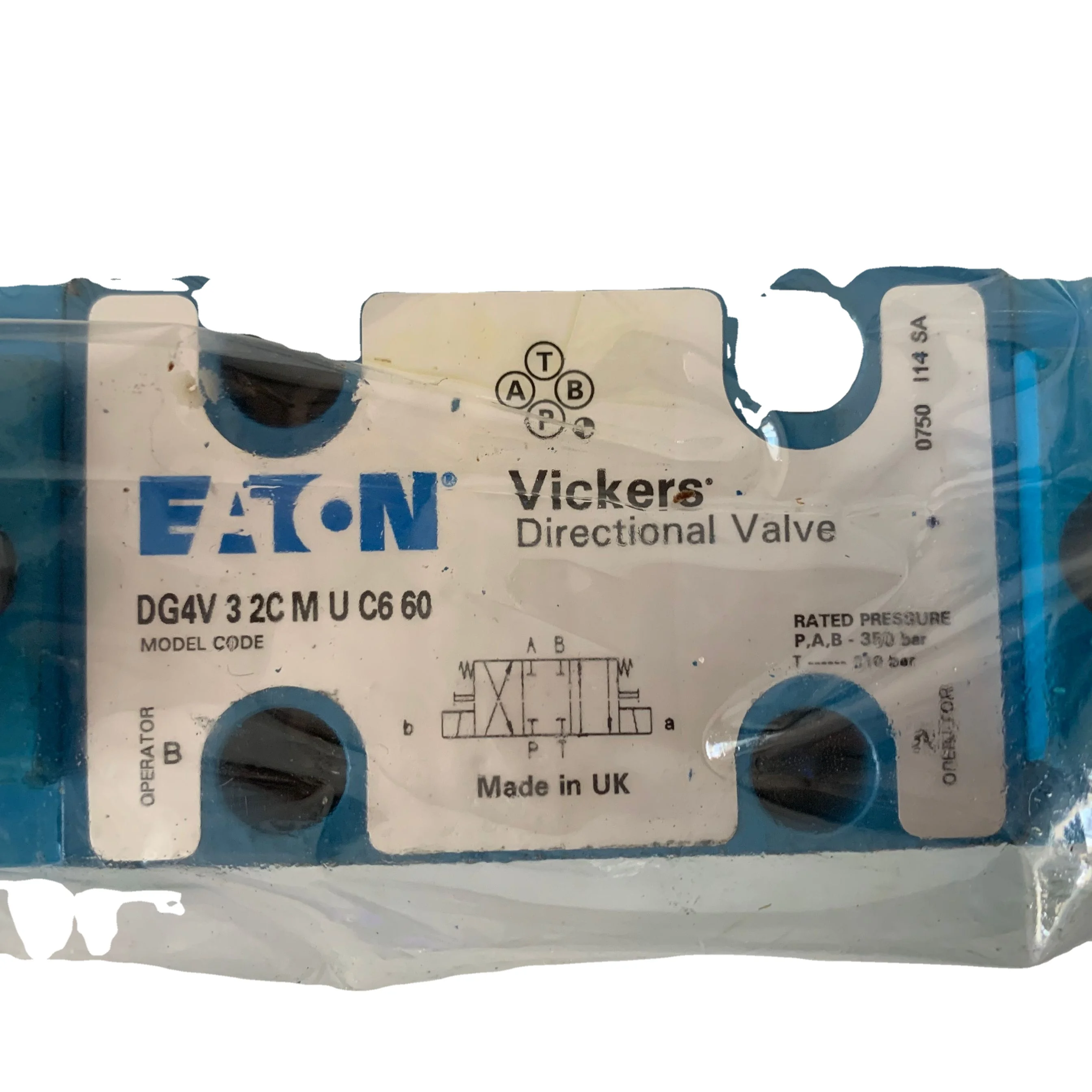 DG4V 3 2C M U C6 60 859175 DG4V32CMUC660 DG4V-3-2C-M-U-C6-60 ea  ton vick  ers IH Original Solenoid Valve Origin Genuine Large S