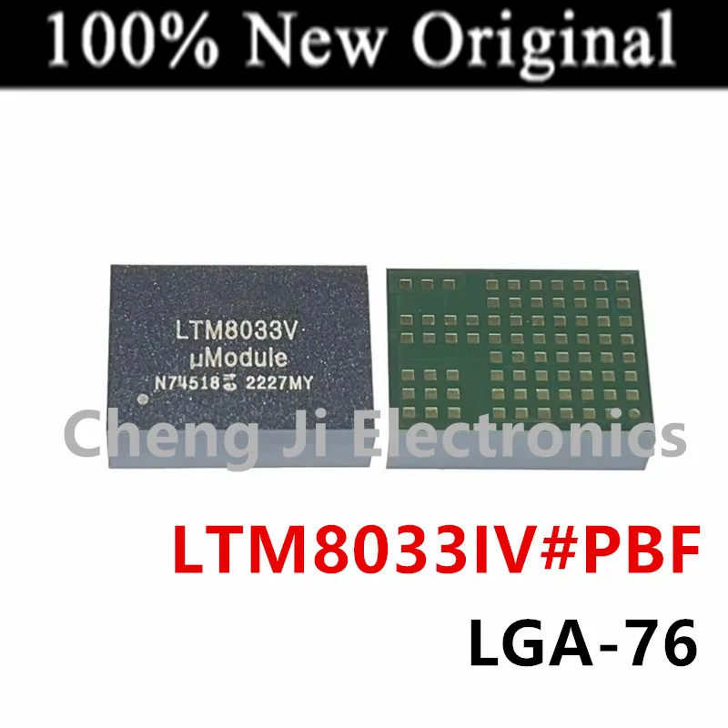 LTM8033IV # PBF LTM8033V LGA-76, nuevo y Original, módulo regulador DC/DC de ruido, LTM8033EV # PBF LTM8033EV, 1 ud./lote