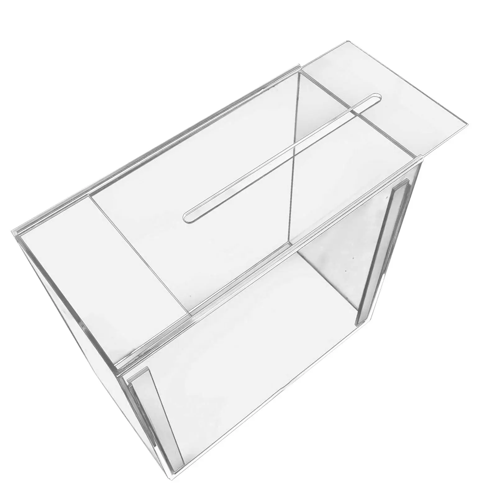 Clear Acrylic Wedding Cards Box Wedding Cards Holder for Graduation Engagement