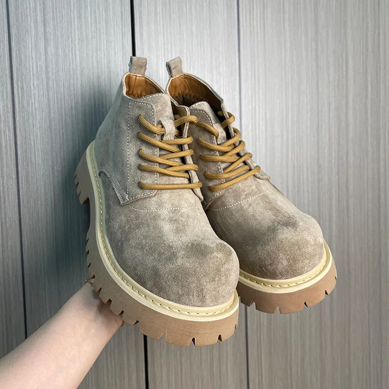 Men's Casual Shoes Chunky-soled Fashionable Comfortable Versatile Walking Shoes Unisex Sports Walking Shoes