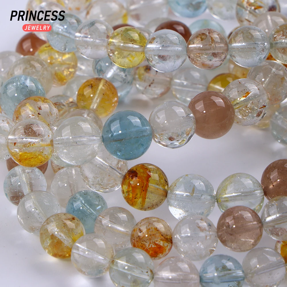 Большой хит из натурального топаза, бусины 7-9 мм, браслет ручной работы для изготовления ювелирных изделий, сделай сам, богемный браслет с чакрой, драгоценный камень, подарок Большой хит из натурального топаза, бусины 7-9 мм, браслет ручной работы для изготовления ювелирных изделий, сделай сам, богемный браслет с чакрой, драгоценный камень, подарок