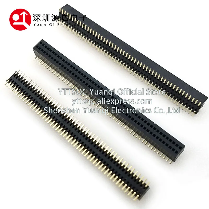 0.8mm Pitch Pin Header Connector Double Dual Row Male Female 2x50Pin 2*50p 100pin PCB Board Socket Pinheader SMT SMD image 5