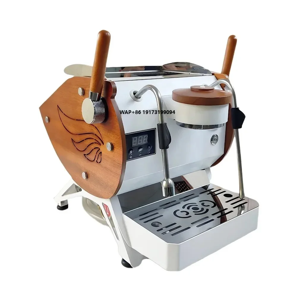 

Professional Electric Stainless Steel Semi-Automatic Espresso Coffee Maker 9 Bars Pressure Hotels RVs EU Plug New