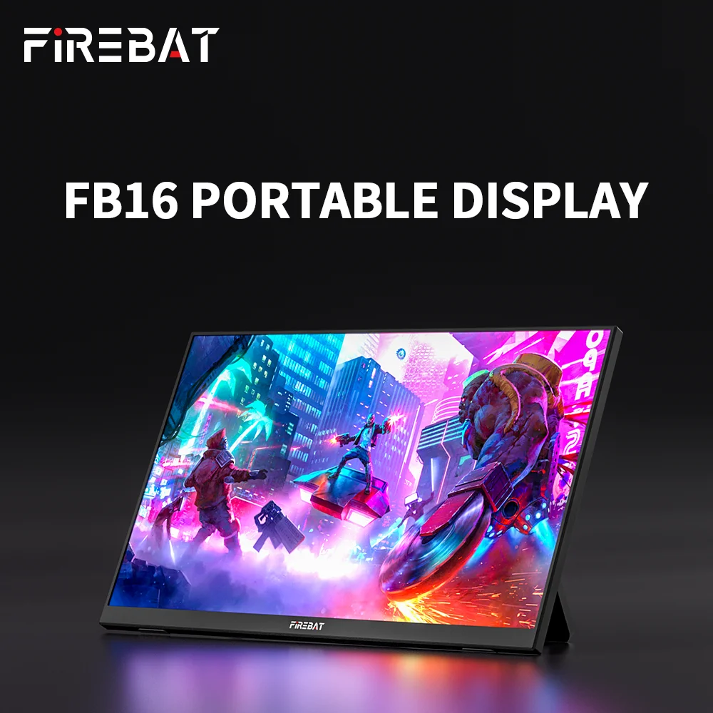FIREBAT FB16 15.6 Inch 1920*1080 60Hz Refresh Rate 45%sRGB Portable Display Monitor