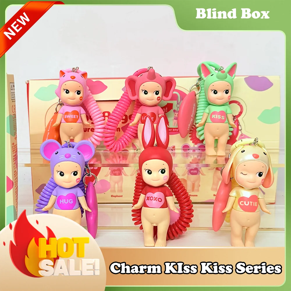

Новая горячая высококачественная мини-фигурка Сонни Ангела, очаровательная серия Kiss Kiss, слепая коробка, аниме-фигурки, украшения, милые куклы, орнамент, подарок