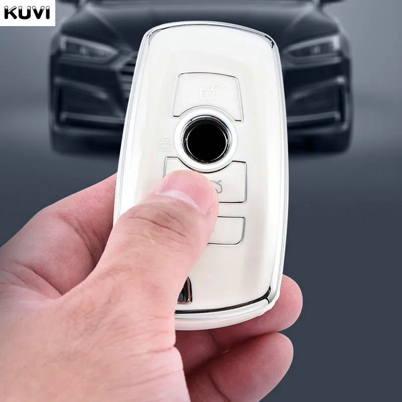 TPU Car Key Case Cover Protector Shell Fob for BMW 1 3 5 7 Series X1 X3 X4 X5 F10 F15 F16 F20 F30 F18 F25 M3 M4 E34 Accessories