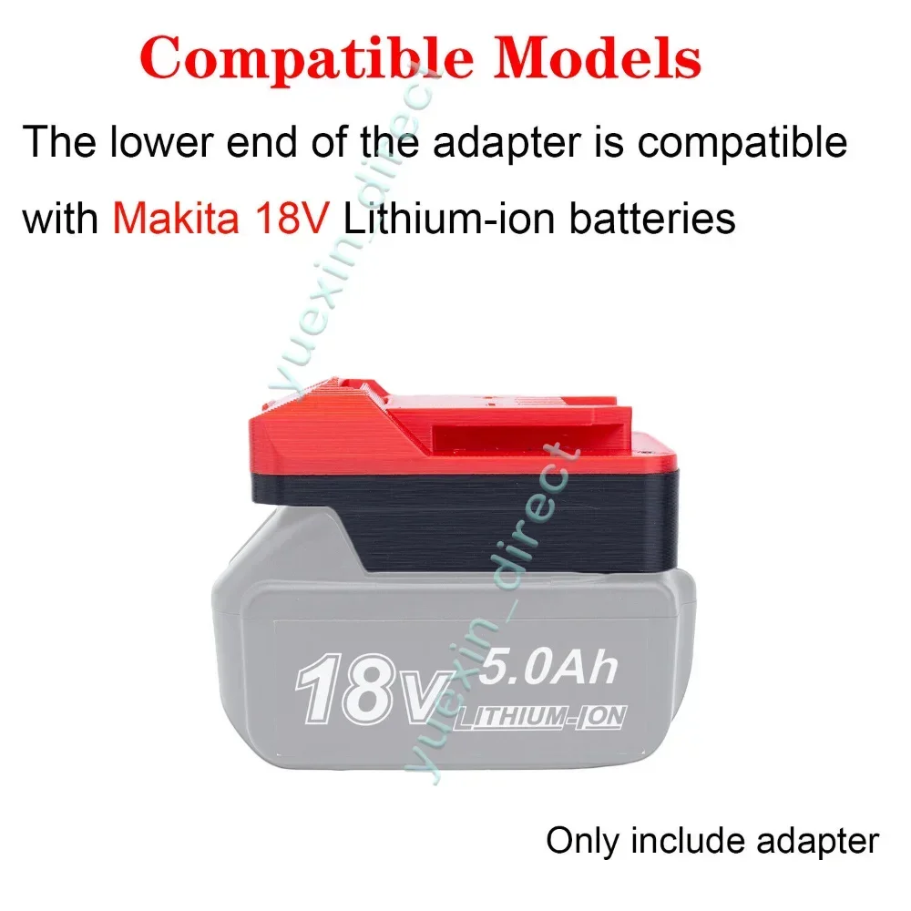 Imagem -03 - Adaptador de Bateria de Lítio para Lipo Parkside X20v Power Drill Tools Converter Makita 18v Ferramentas Não Incluídas e Bateria