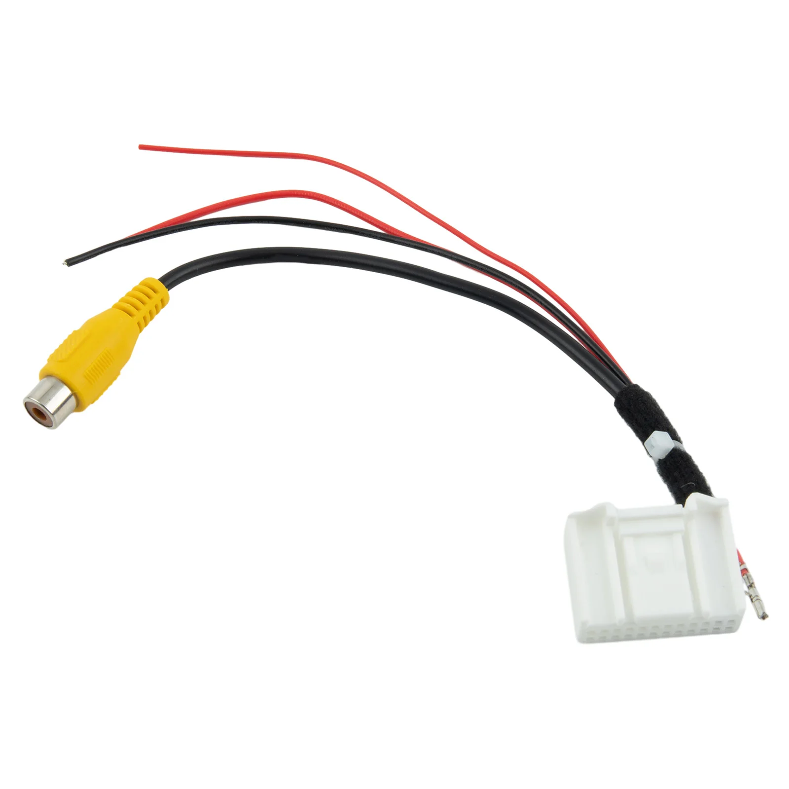 24pin Harness Adapter Cable for Toyota RAV4 Highlander 2015 Allowing Factory Screen Display of Rearview Camera Feed