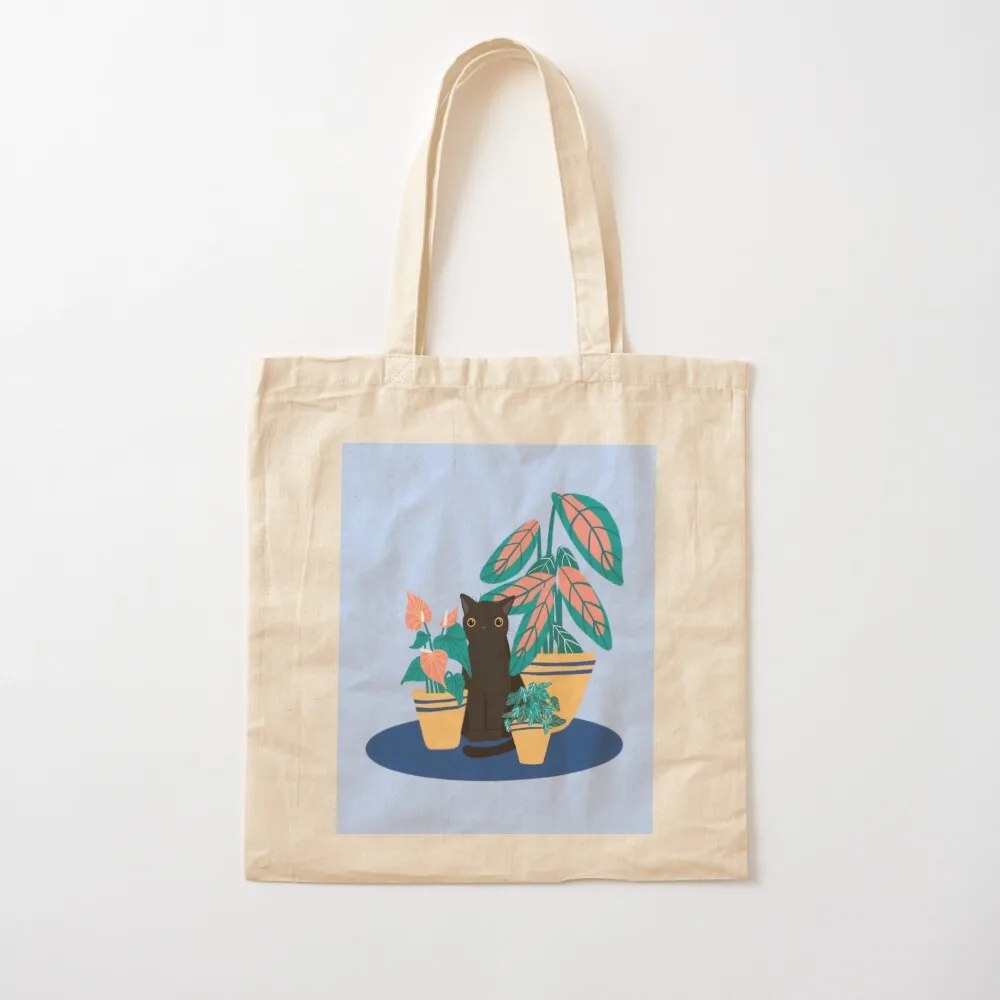 

Jungle Cat Tote Bag custom tote bag tote bags aesthetic Women's bags Canvas Bag