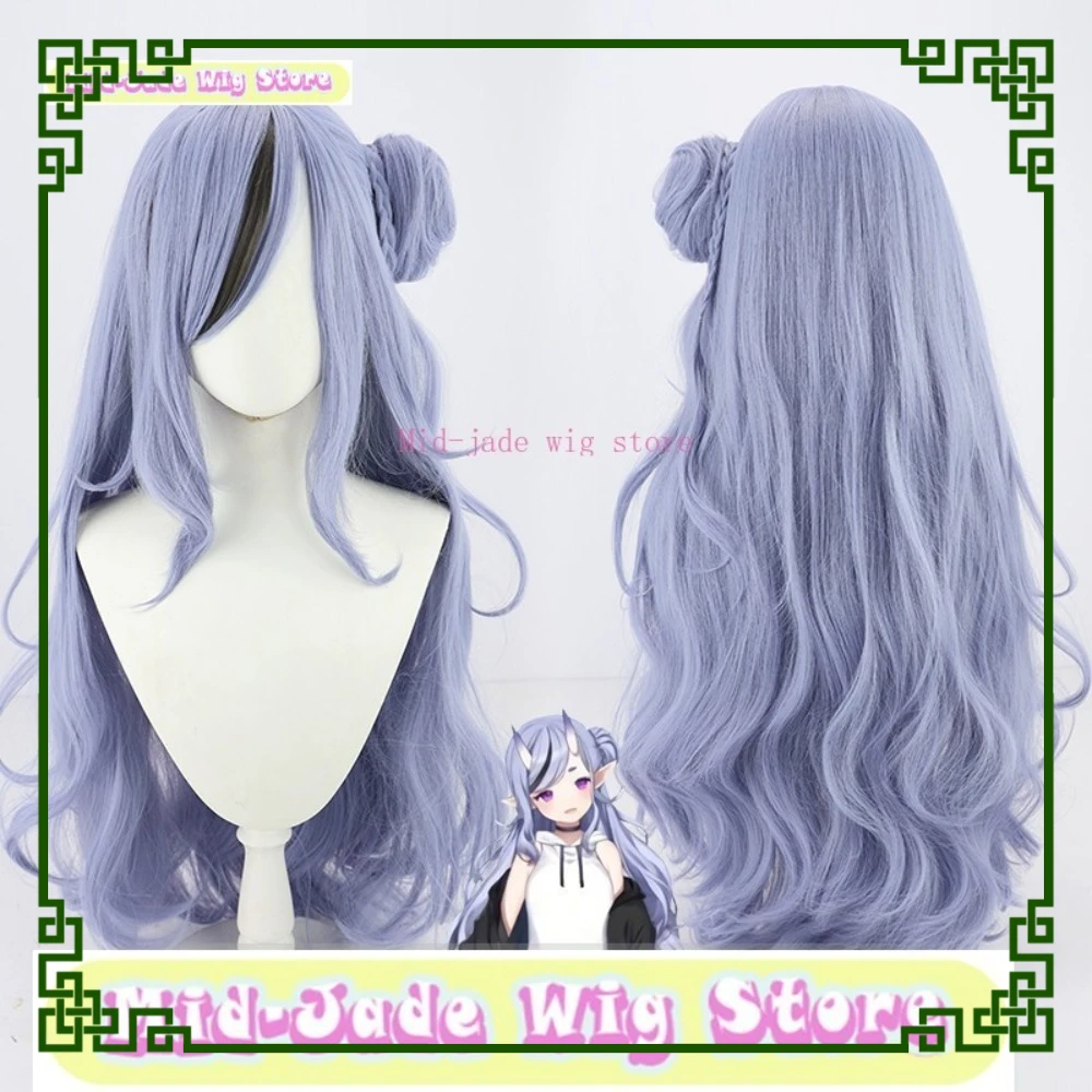 ミッドジェイドウィッグストアミコトリンダウコスプレウィッグアニメゲームコスプレロングカーリーヘアハロウィンパーティーの小道具