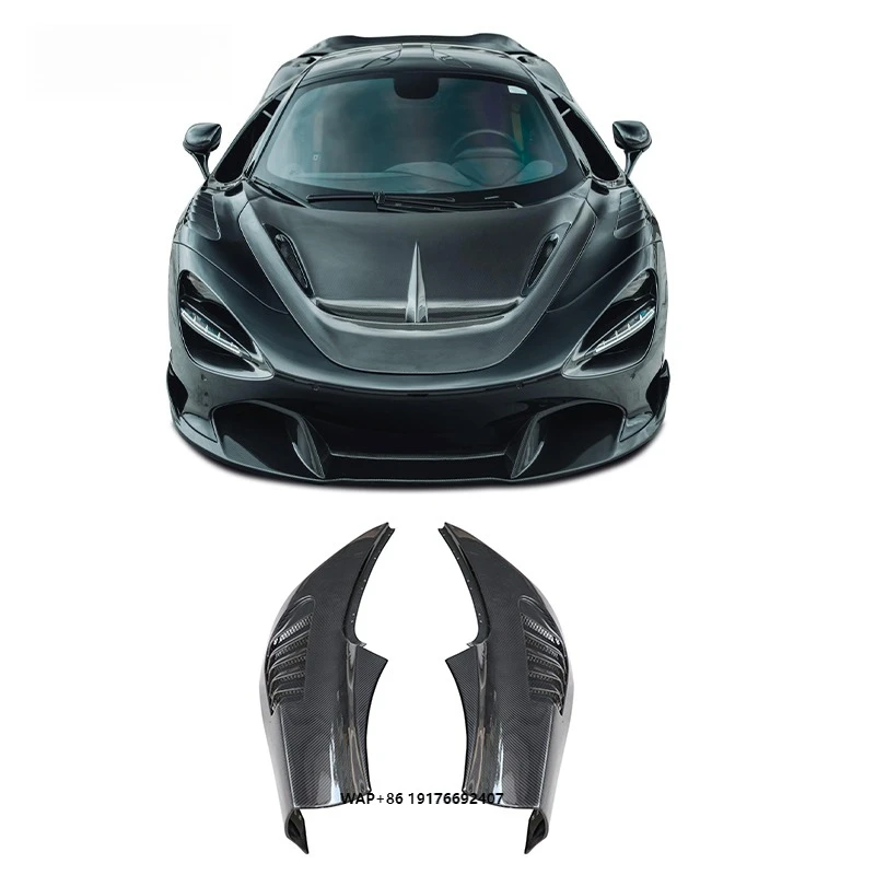 

Top Quality Dry Carbon Fiber Upgrade to Vors Style Car Auto Parts Side Fender For McLaren 720S