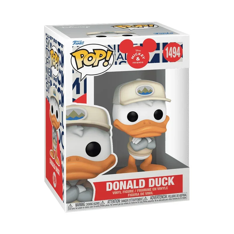 Funko POP Original Disney Anime Figure Donald Duck Mickey Mouse Action Figure Toys for Boys Girls Gift Collectible Model