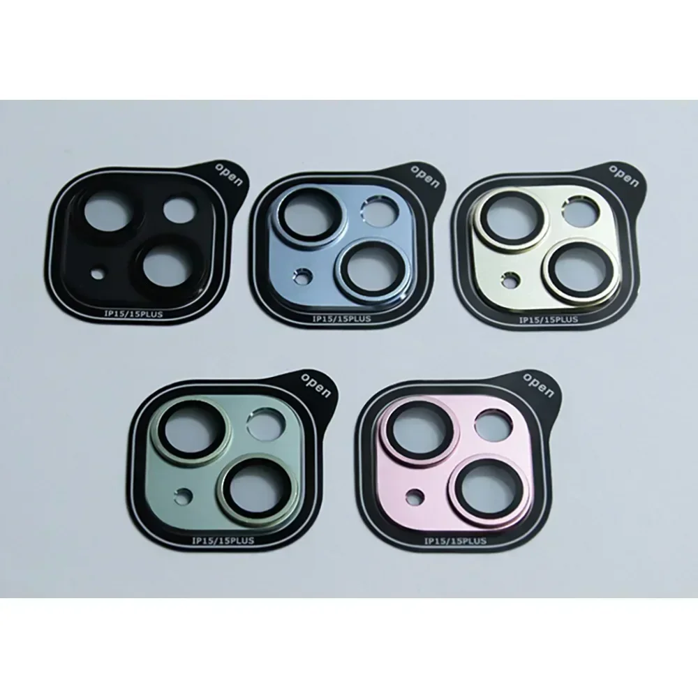 Full Cover Camera Protector for iPhone 15 Ultra 15 Pro Max Plus Lens Protective Metal + Tempered Glass Cap on iPhone15Pro 2023