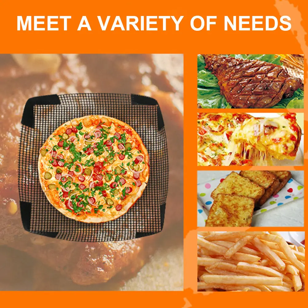 Bbq Mat Grill Mesh Non Stick Reusable Barbecue Grill Mat for Steak Pork Seafood Vegetables Pizza Bbq Accessories Baking Tools
