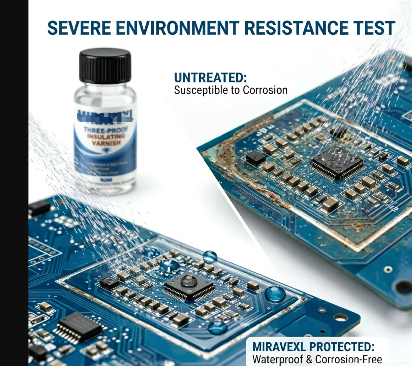 1Pcs Electronic Repair Waterproof Insulation Sealant 30/100/200ml Clear Conformal Coating PCB Circuit Board Protective Paint