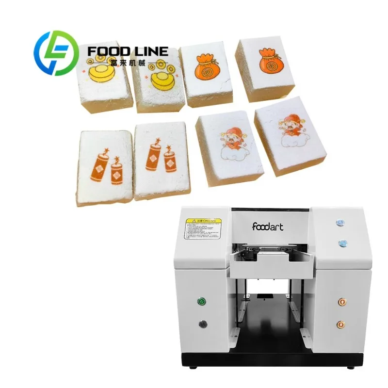 

Customize A4 Flatbed Edible Ink Printer For High-Resolution Text Printing On Cakes Cookies Marshmallows-for Use cake shop