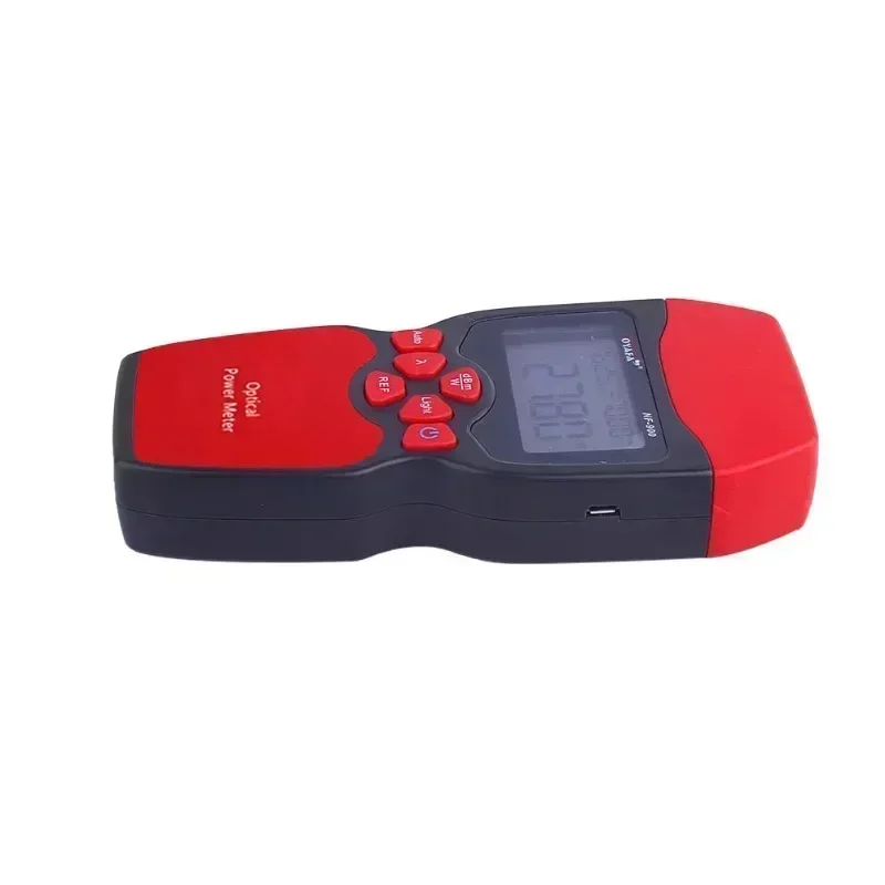 ZHOUCE NF-900 Handheld Optical Power Meter High Precision Fiber Tester Detector 6 Wavelengths 800-1700nm