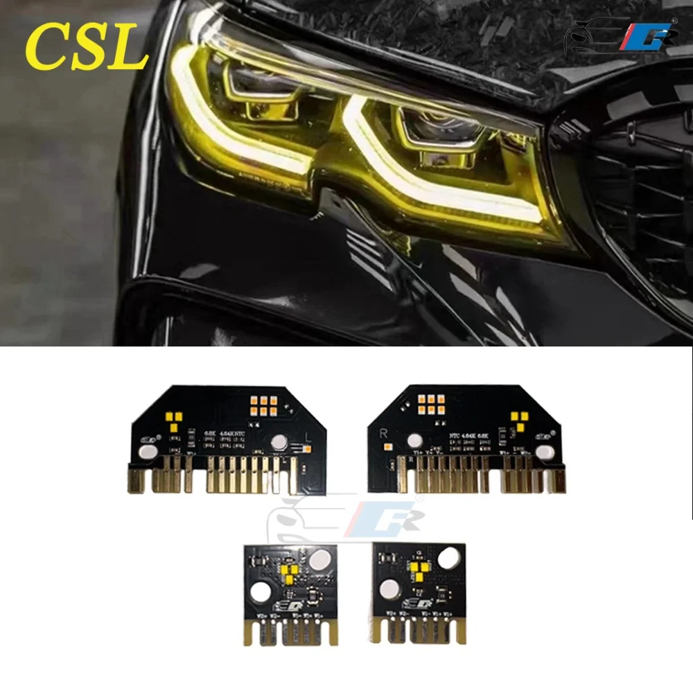 

DeBaoHui CSL 3 Series G20 Yellow Angel Eyes DRL Modules For 2019 2020 BMW G21 320i 330i M340I G20 Laser Daytime Running Light