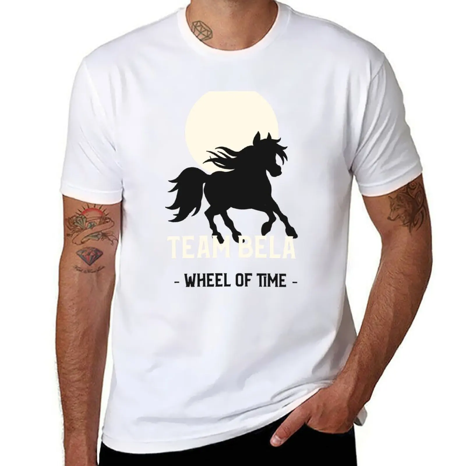 

Team Bela - wheel of time T-Shirt man t shirt cotton high quality t shirts for man graphic funny T-Shirt