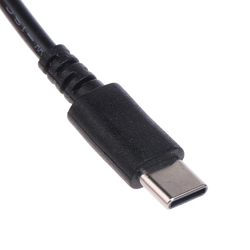 ioio USBC- a DC5.5x2.1mm 9V 12V 15V 20V Cable alimentación disparador para luz monitores LCD