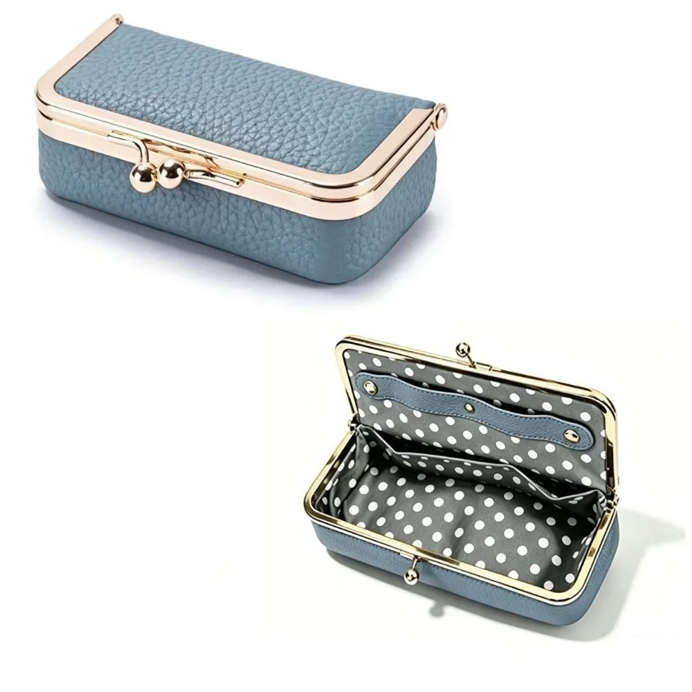 Portable Jewelry Storage Pouch Multi-Functional Zipper Closure Glasses Storage Bag Compact Design Soft Fabric Coin Purse Pouch