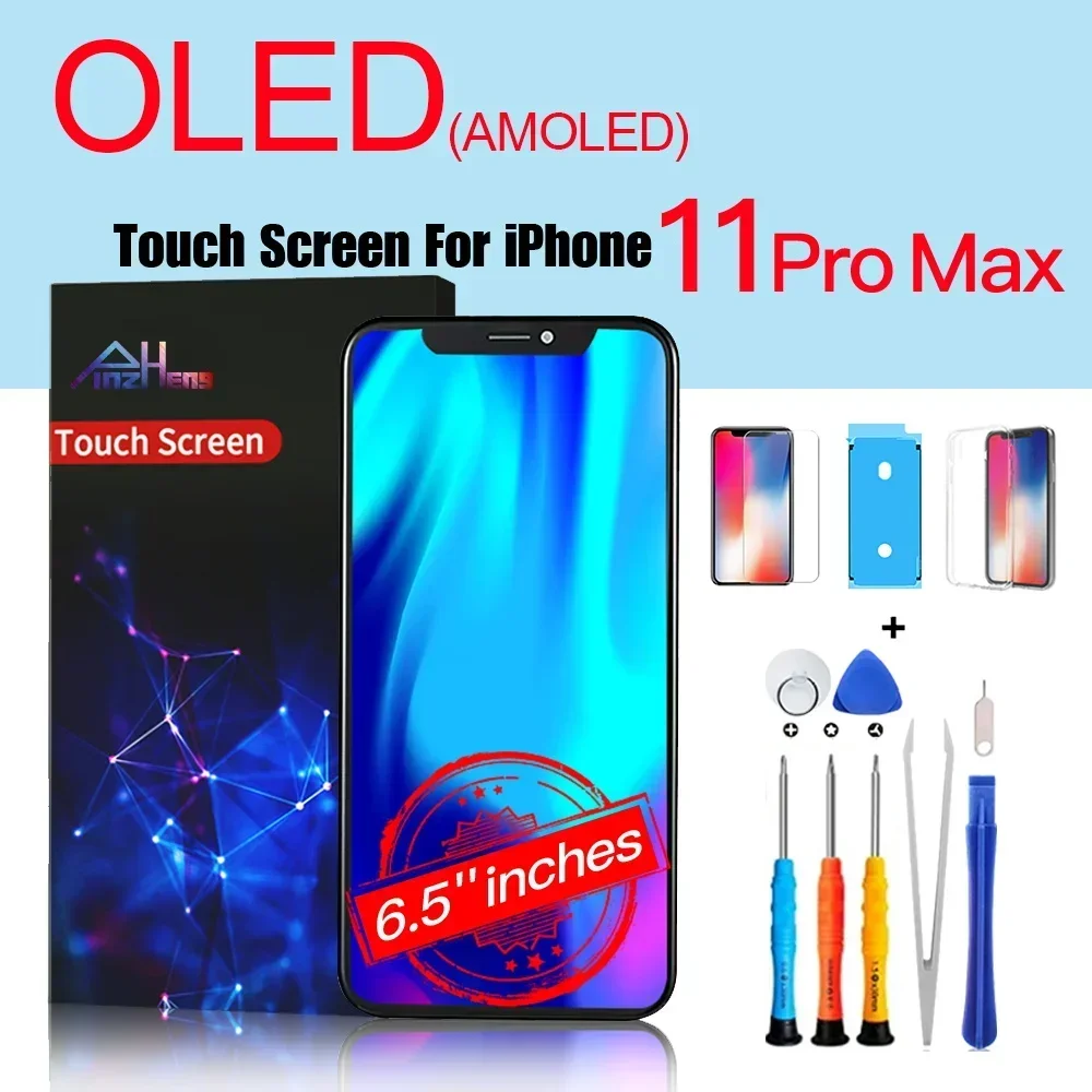 PINZHENG Hoge Kwaliteit Display INCELL LCD OLED OEM AMOLED Voor iPhone XS MAX X XR 11 12 13 MINI PRO PROMAX Scherm Vervanging