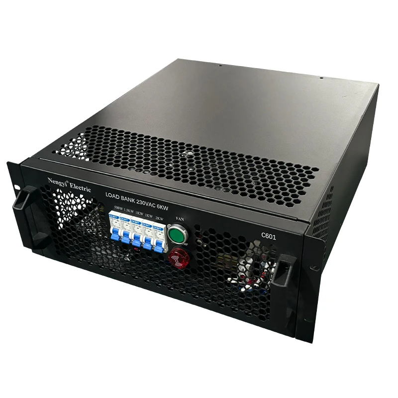 

6kw Rack Mount Load Bank Small Load Bank for UPS Testing and Data Center Testing Load Bank