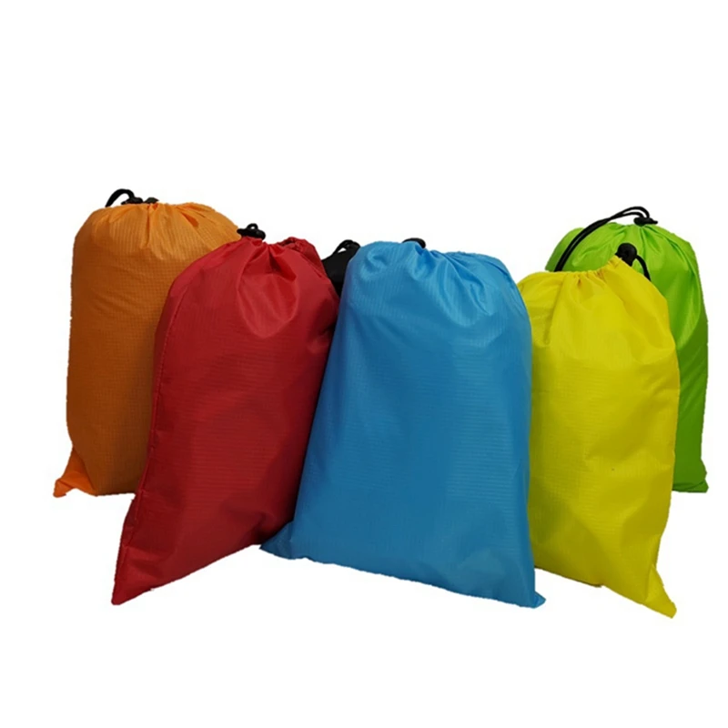 1PC Outdoor Camping Hiking Travel Storage Bags Waterproof Swimming Bag Drawstring Shoes Pouch Case Organizer Kits image 2